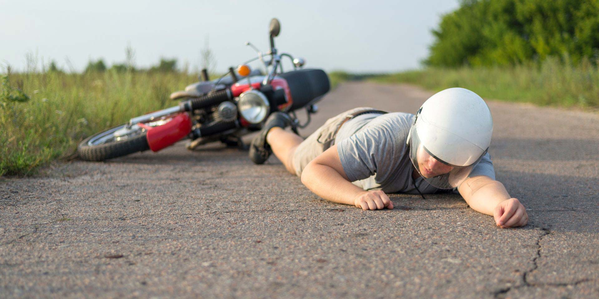 Los accidentes en motocicleta